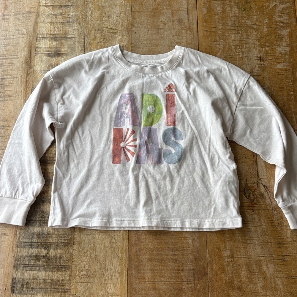 Girls athletic cropped tees size 6 - Picture 5 of 8